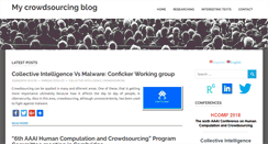 Desktop Screenshot of crowdsourcing-blog.org