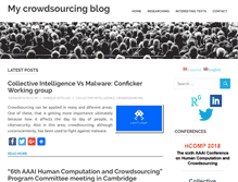 Tablet Screenshot of crowdsourcing-blog.org